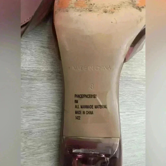 STEVE MADDEN Pance Clear PVC Purple 8 - Picture 8 of 10